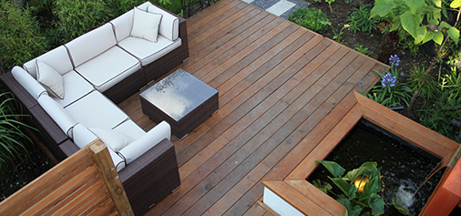 cedar decking